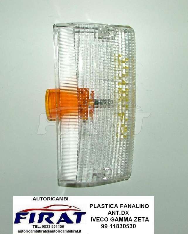 PLASTICA FANALINO IVECO GAMMA ZETA 1987 -> ANT.DX